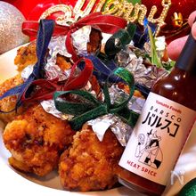 ピリッと＆さっぱり♪バルスコ×お肉のクリスマスメイン料理