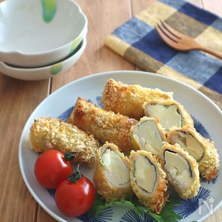 お弁当やおつまみに たけのこの豚巻き青じそチーズフライ By 佐藤 加奈子 Kaana57 レシピサイト Nadia ナディア プロの料理家のおいしいレシピ