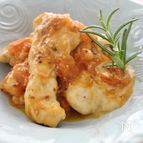鶏胸肉のチーズトマト焼き