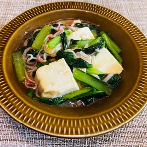 puricoの作ってみた!投稿(【豆腐と小松菜の中華風とろみ煮】サッと作れる！)