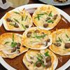【キノコの明太マヨミニピザ】濃厚&パリッと食感!簡単おつまみ