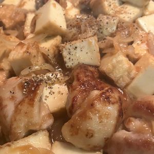たぐともの作ってみた!投稿(鶏と厚揚げのおろし玉ねぎソース)