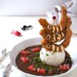子供が喜ぶ!鯉のぼり海老フライカレー【子供の日のお祝いに】
