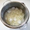 【すぐでき絶品】鶏だし冷やしそうめんの工程1