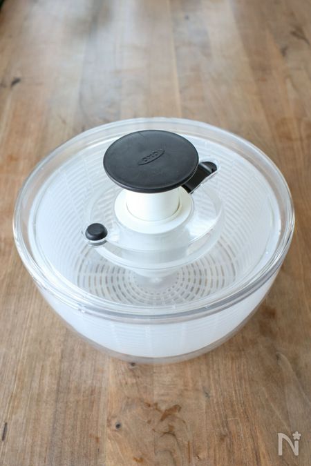 使いやすさへのこだわりが詰まった「オクソーのクリアサラダスピナー」
