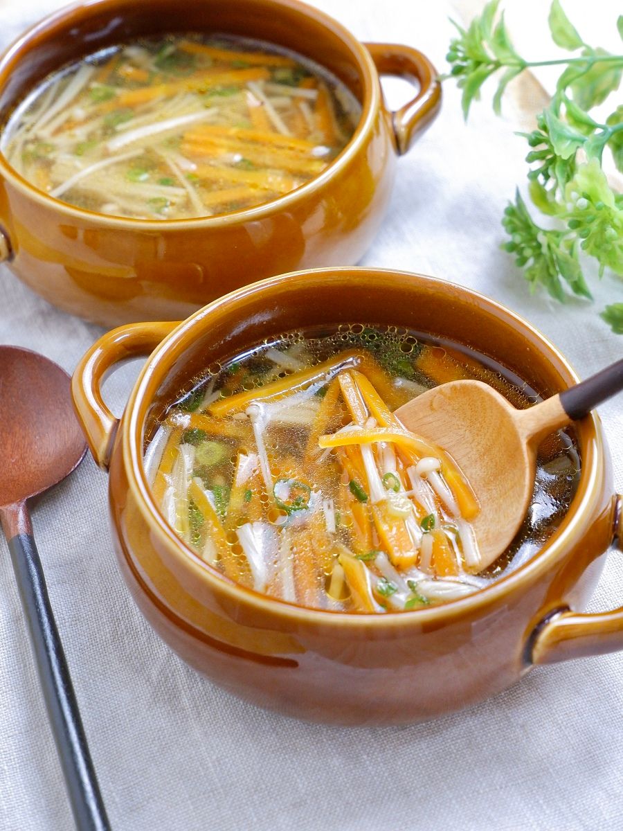 スープメーカー ニンジンとコリアンダーのスープ レシピ