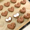 しっとりほろほろ　米粉のハートチョコクッキーの工程6