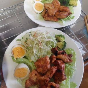 はぴまんの作ってみた!投稿(【下味冷凍レシピ】バターでコクUP♩BBQチキン)