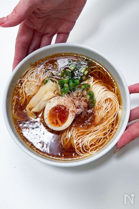 ラーメン風そうめん作り方3