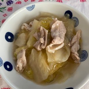 万福の作ってみた!投稿(とろうま♡【白菜と豚肉の旨塩煮】)