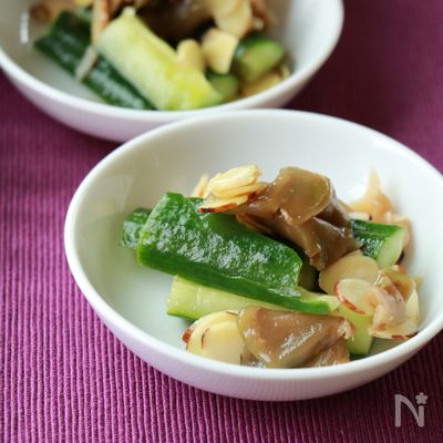 ナッツ入り☆きゅうりとザーサイの和え物
