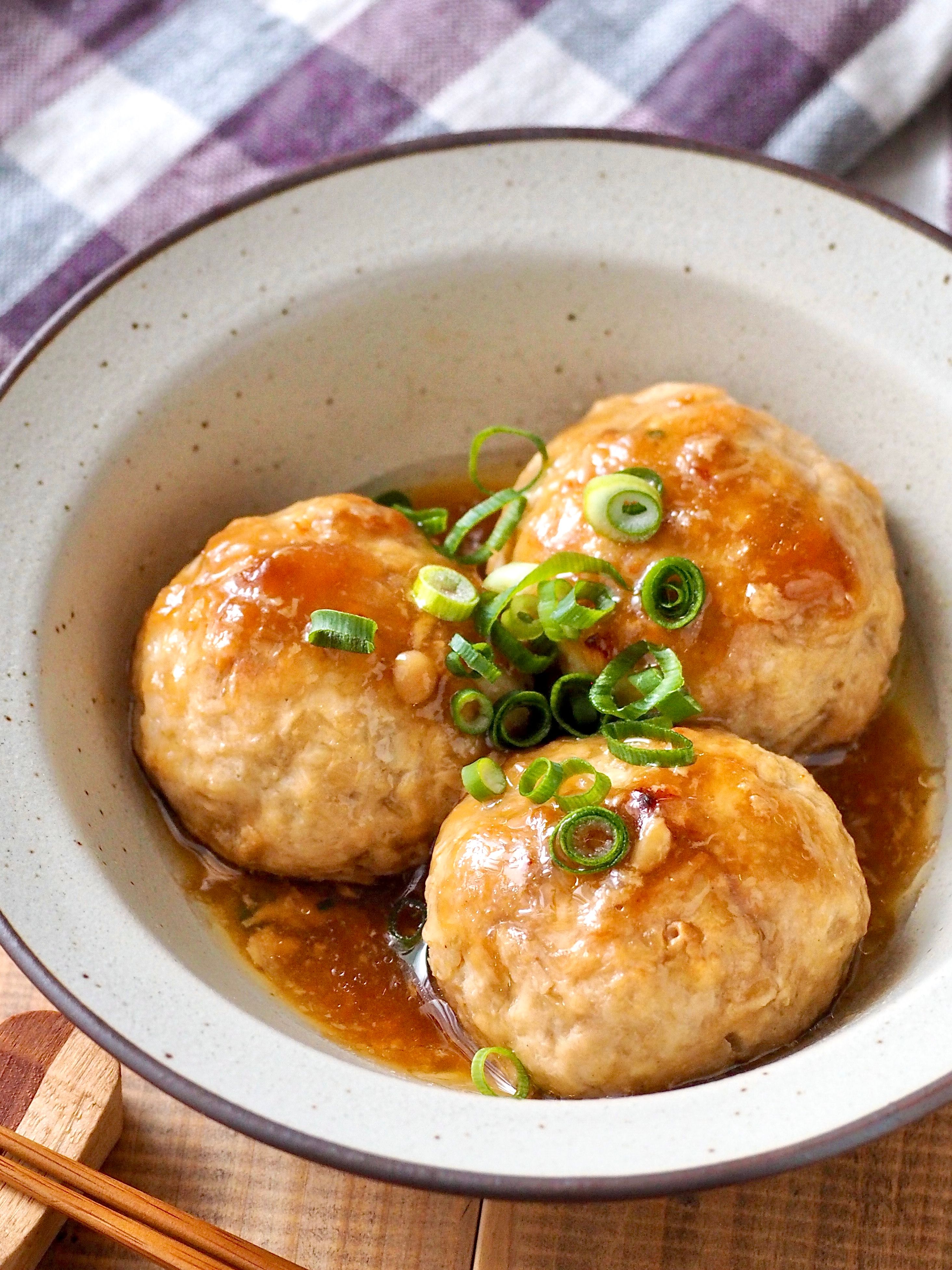 こんがりジューシー♪【和風煮込み焼きハンバーグ】 | レシピサイトNadia