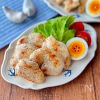 しっとり柔らか♡鶏むね肉の塩麹ソテー