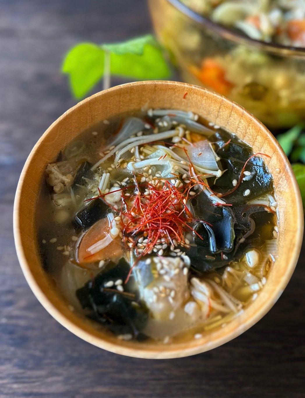 重ね煮 具沢山！わかめスープ | レシピサイトNadia