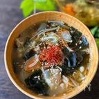 重ね煮 具沢山！わかめスープ