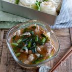 だしパックで魚介つけ麺風！【だしうまつけそうめん】