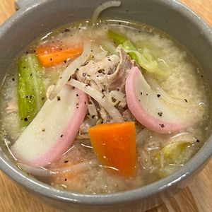 Hideの作ってみた!投稿(食べ過ぎのリセットに♪男子も喜ぶ『ちゃんぽん風おかずスープ』)