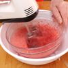 生クリームなしでも美味しい「ふわふわいちごムース」の工程3