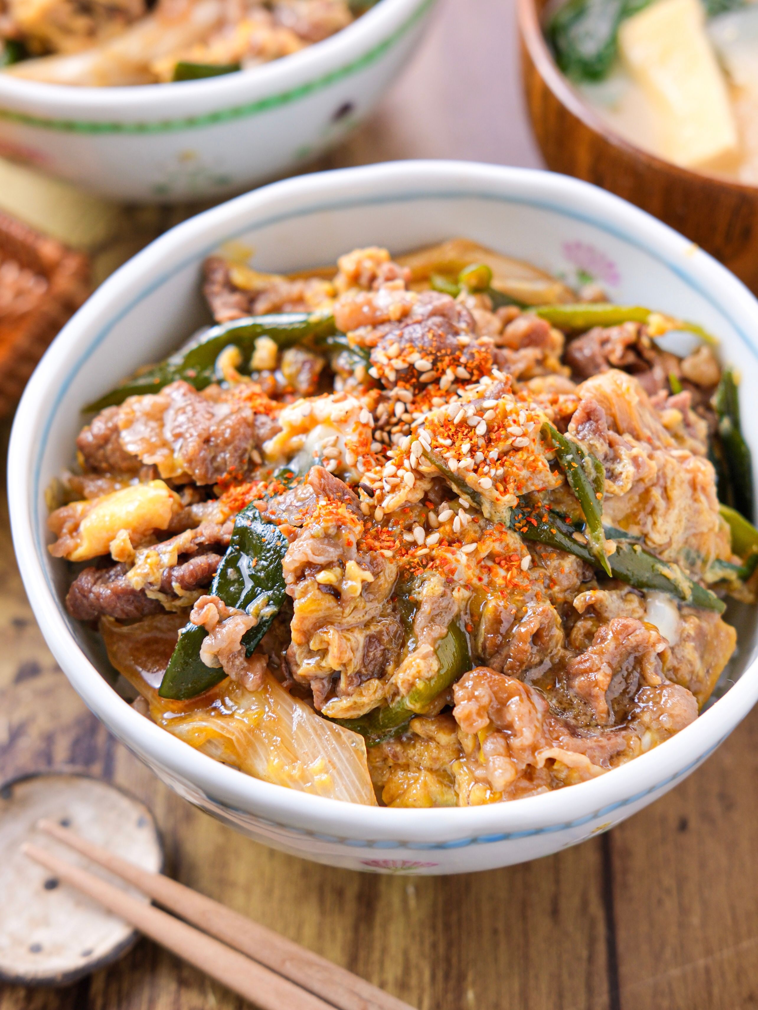 甘辛牛すきたまご丼】ご飯が進む！満足丼♡ | レシピサイトNadia