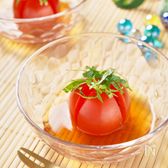 さっぱり美味しい！丸ごとトマトの新生姜めんつゆ浸し