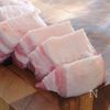 【白米泥棒】伸びる大根の隠し包丁！10分でしみしみ豚バラ大根の工程1