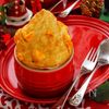 牛乳パックで作るクリスマスツリーパイシチューの工程13