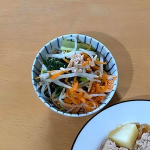かおちゃんの作ってみた!投稿(【栄養満点💯コマツナもやしのだしナムル】)