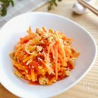 レンジで簡単♩人参しりしり