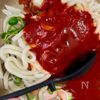 ワンパン10分!【ナポリタン風チーズうどん】喫茶店風♪の工程2