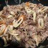 yu-kiの作ってみた!投稿(おかかで香ばしい！豚肉とちくわのおかか炒め)