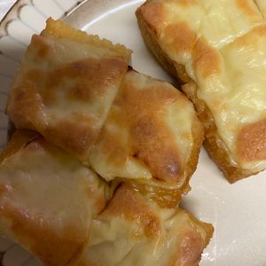 ようの作ってみた!投稿(あと一品に！厚揚げの味噌チーズ焼き)