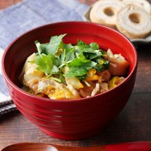 甘辛味染みる!ふふふの麩丼