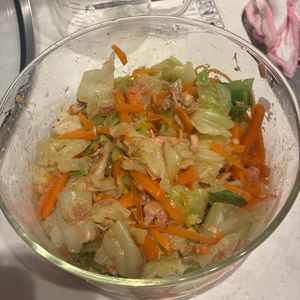 1169387の作ってみた!投稿(【キャベツとツナの胡麻酢和え】節約/副菜/作り置き/時短)