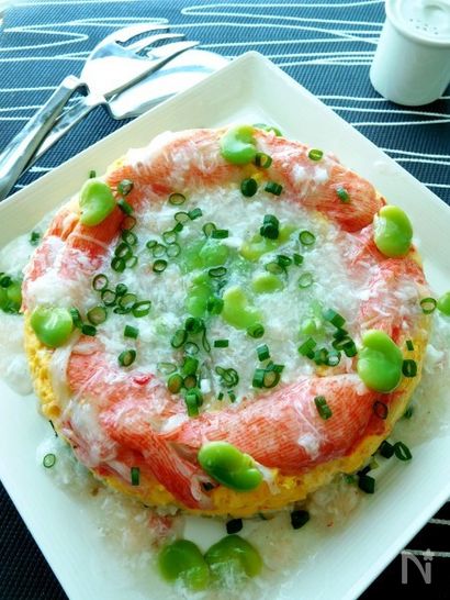 ちょっと豪華なかに玉チャーハン