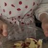 【レンジで5分】さつまいもの和風サラダ♡胡麻マヨ和えの工程1
