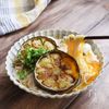 〈丸茄子のぶっかけそうめん〉じっくり焼いてジューシーに♪