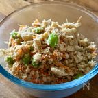 彩り根菜と枝豆の卯の花