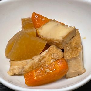 marikoの作ってみた!投稿(味しみ♡とろとろ♡『大根と厚揚げの照り煮』)