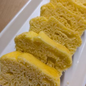 まゆのの作ってみた!投稿(【チーズヨーグルトの米粉パウンド】もっちりパンみたい♪)