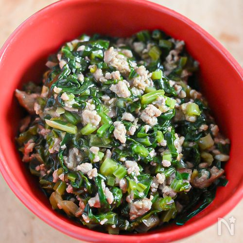 そのままでも♪丼にしても♪豚肉とほうれん草のポン酢炒め
