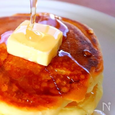 水だけで作るホットケーキ
