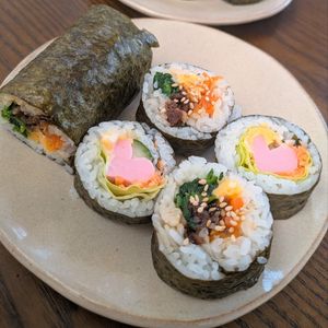 jojojoの作ってみた!投稿(キンパ(韓国風海苔巻き)。)