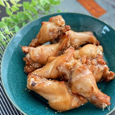 もう一本食べたくなる♪だし醤油のローストチキン