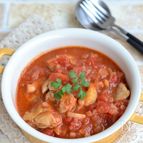 鶏もも肉のトマト煮込み【冷凍・作り置き】