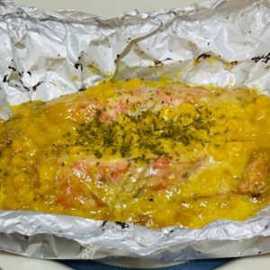 だいふくの作ってみた!投稿(【のせて焼くだけ】鮭の味噌マヨタルタル焼き)