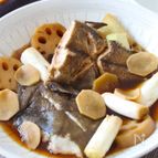【フライパンでカレイと蓮根の煮付け】旬を楽しむほっこり和食♪