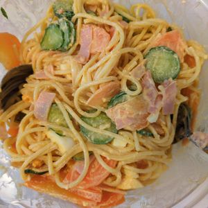 はちわれの作ってみた!投稿(時間が経っても美味しい！我が家のスパサラ＊)