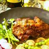 魅惑の牛肉の葱まみれ♪赤ワイン煮込み