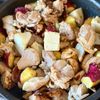 【ご飯が止まらない!】鶏肉と根菜の塩麹バター炒めの工程6
