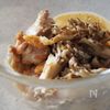 すだち香る。鶏と舞茸の明太マヨ和え。の工程5